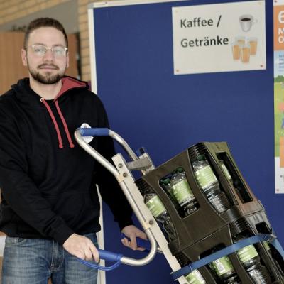 Anlieferung der Getränke - Foto: Jürgen Küppers