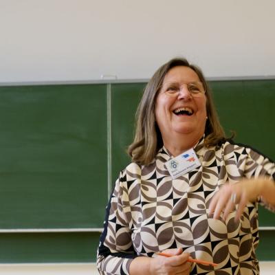 Doris Gabelmann bei der Begrüßung - Foto: Jürgen Küppers